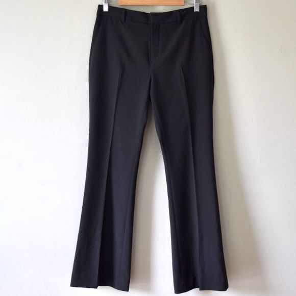 Banana Republic Black Flare Pants - Picture 4 of 12